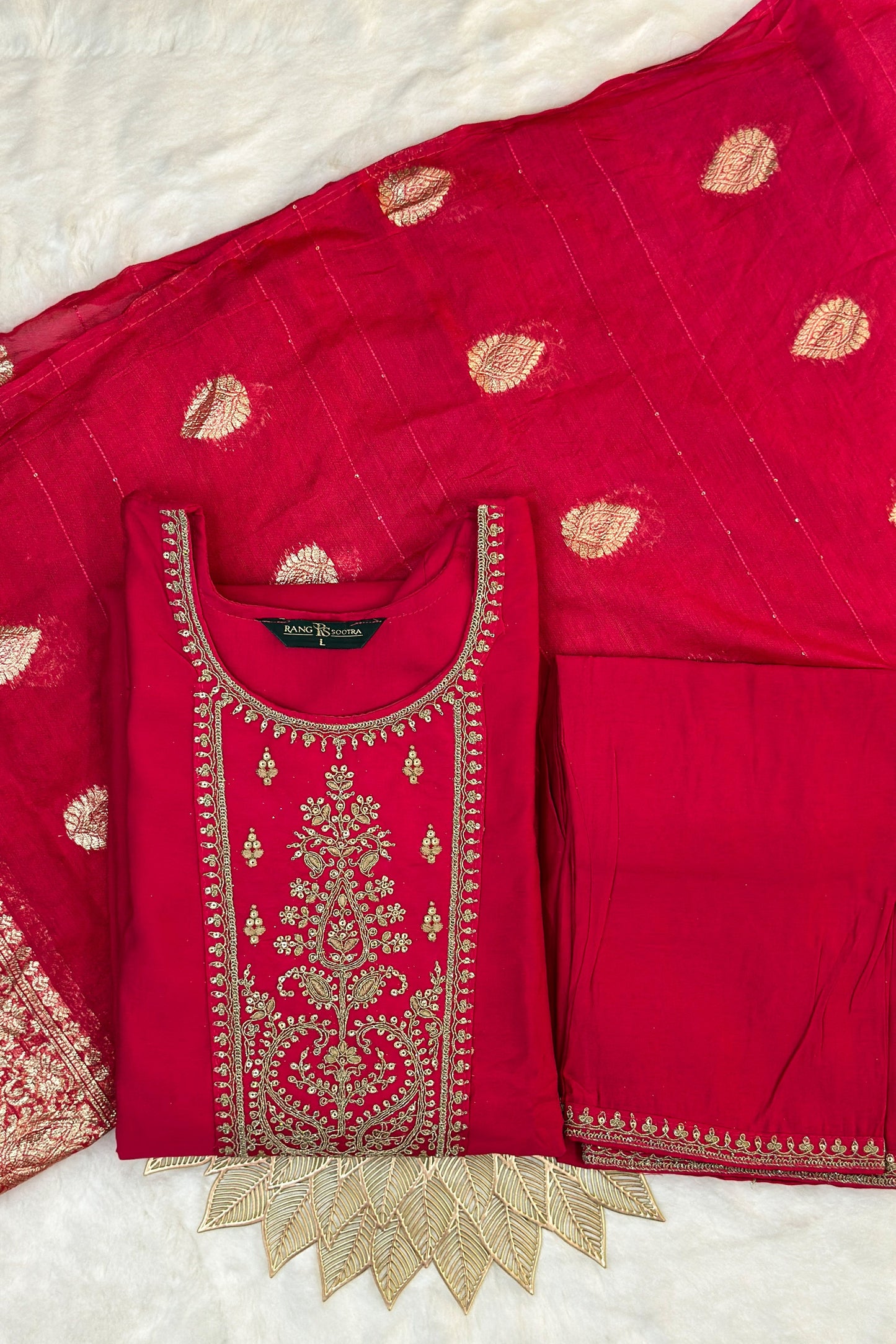 Rani Radiance Festive Set – Regal Allure by Rang Sootra