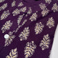 Women's Plum Purple Ryan Cotton Kurti – Royal Heritage Prints with Mandarin Collar
