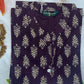 Women's Plum Purple Ryan Cotton Kurti – Royal Heritage Prints with Mandarin Collar