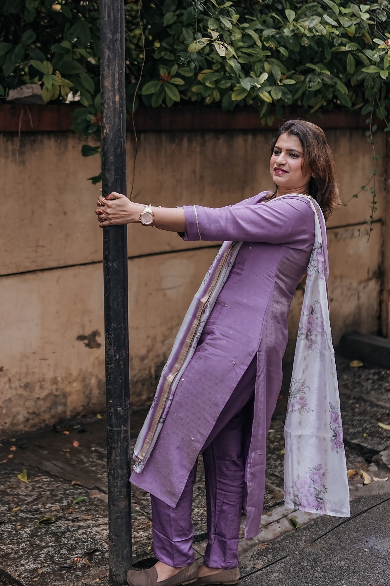 Lavender Gleam Festive Set – Timeless Grace by Rang Sootra