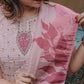 Rose Pink Embroidered Festive Kurta Set – Rang Sootra Radiance