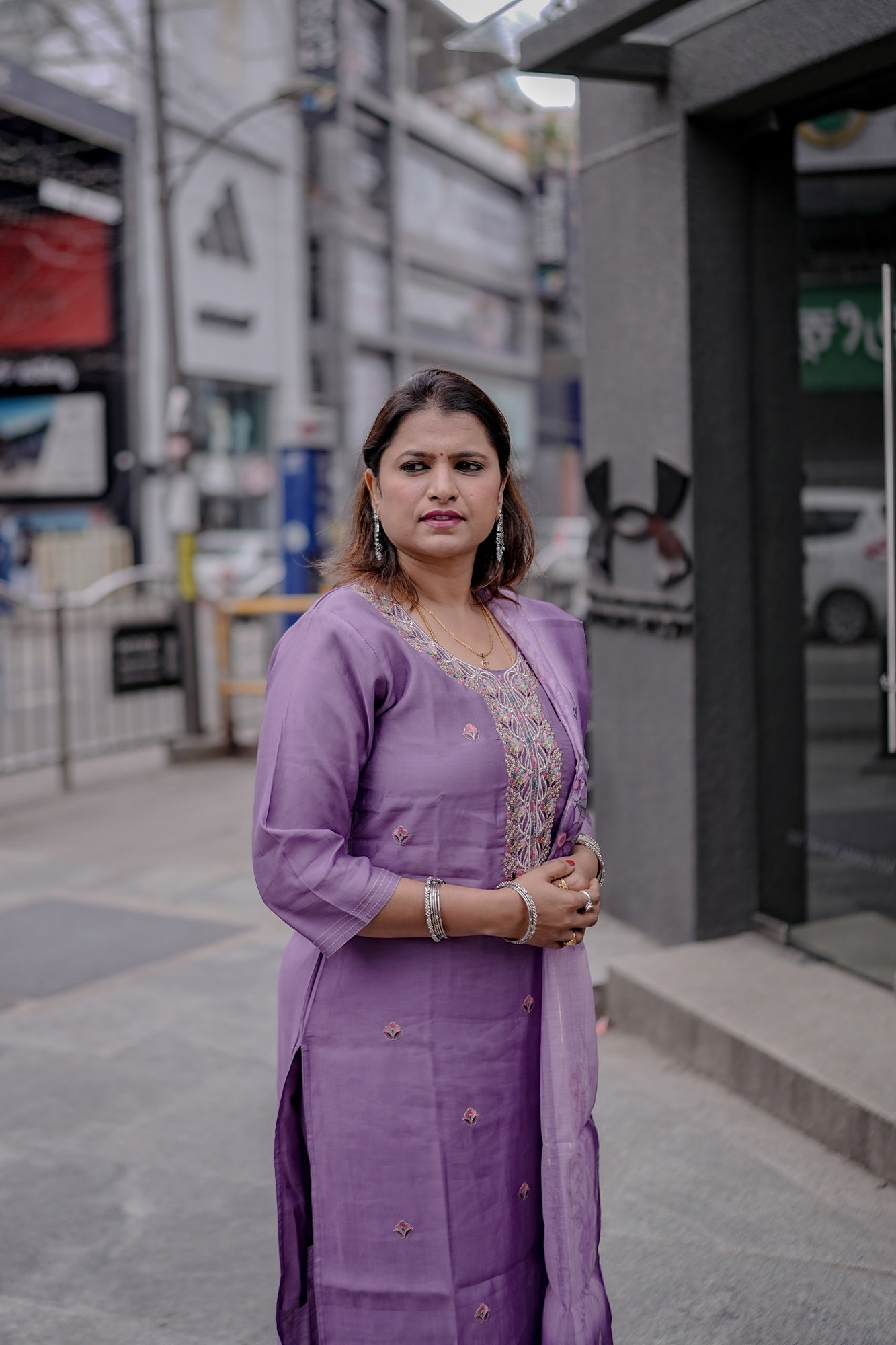 Royal Orchid Festive Set – Grace in Every Thread by Rang Sootra