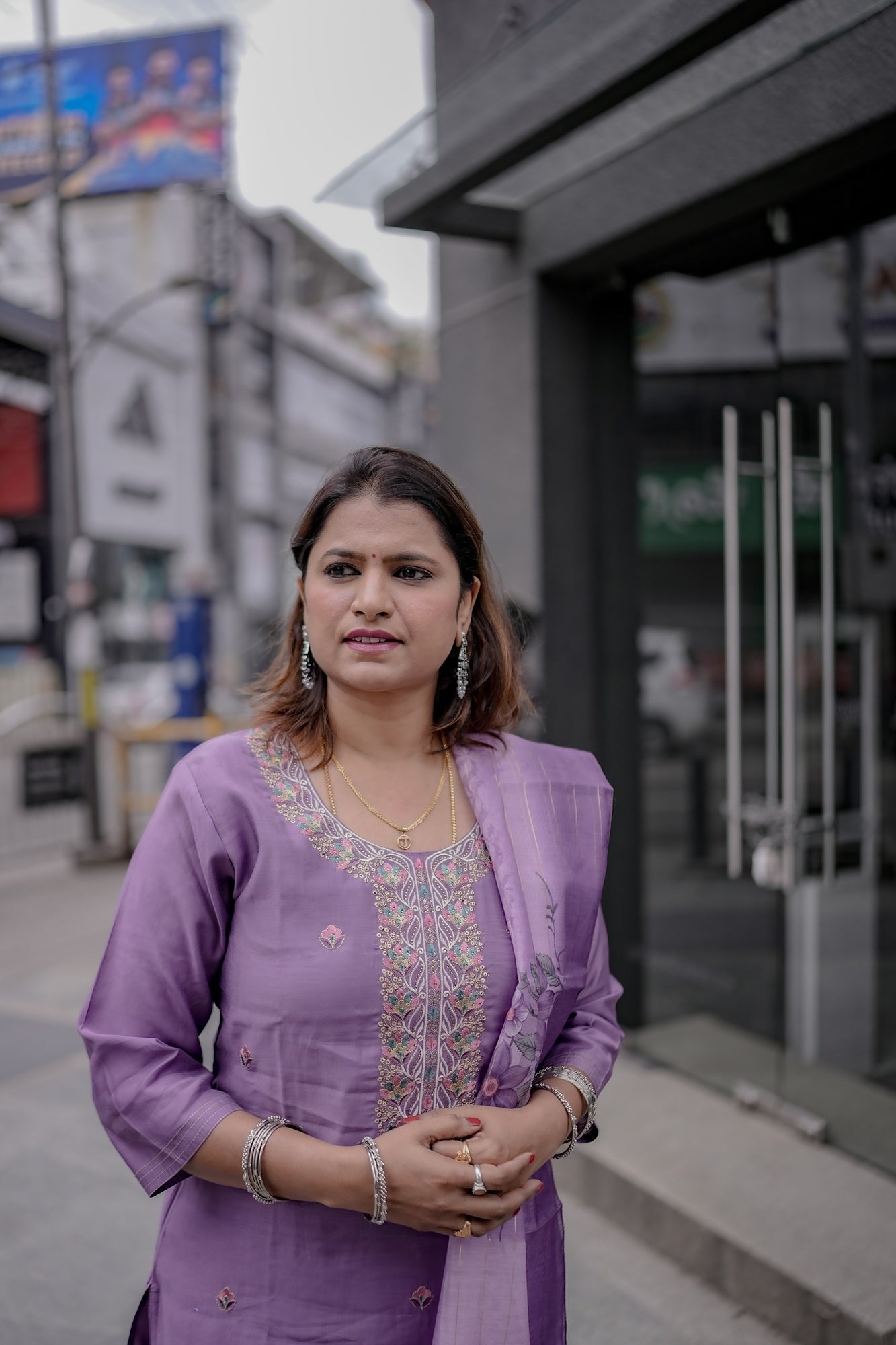 Royal Orchid Festive Set – Grace in Every Thread by Rang Sootra