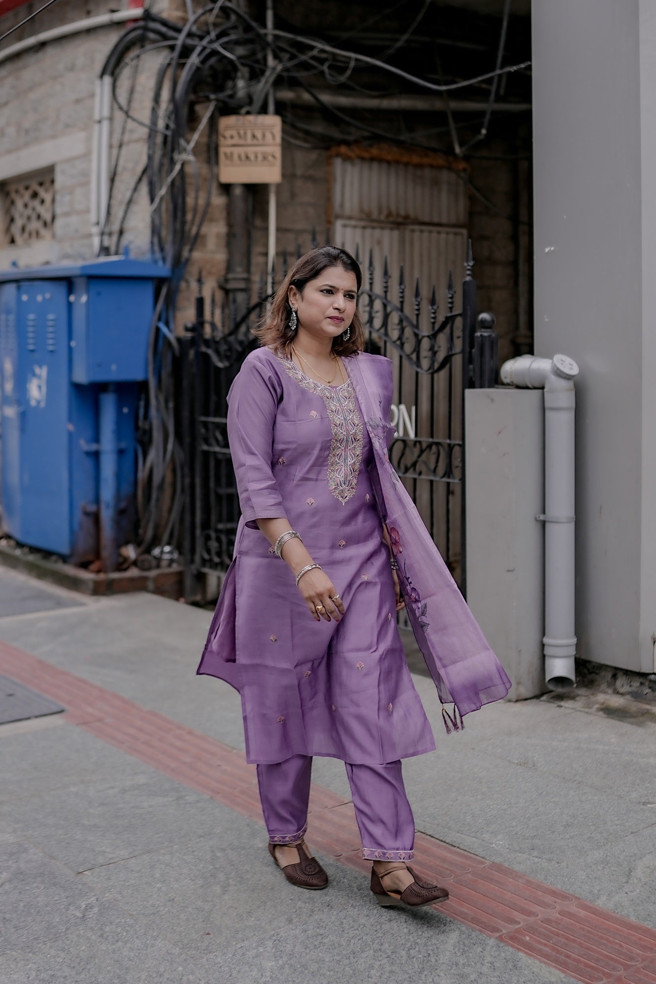 Royal Orchid Festive Set – Grace in Every Thread by Rang Sootra