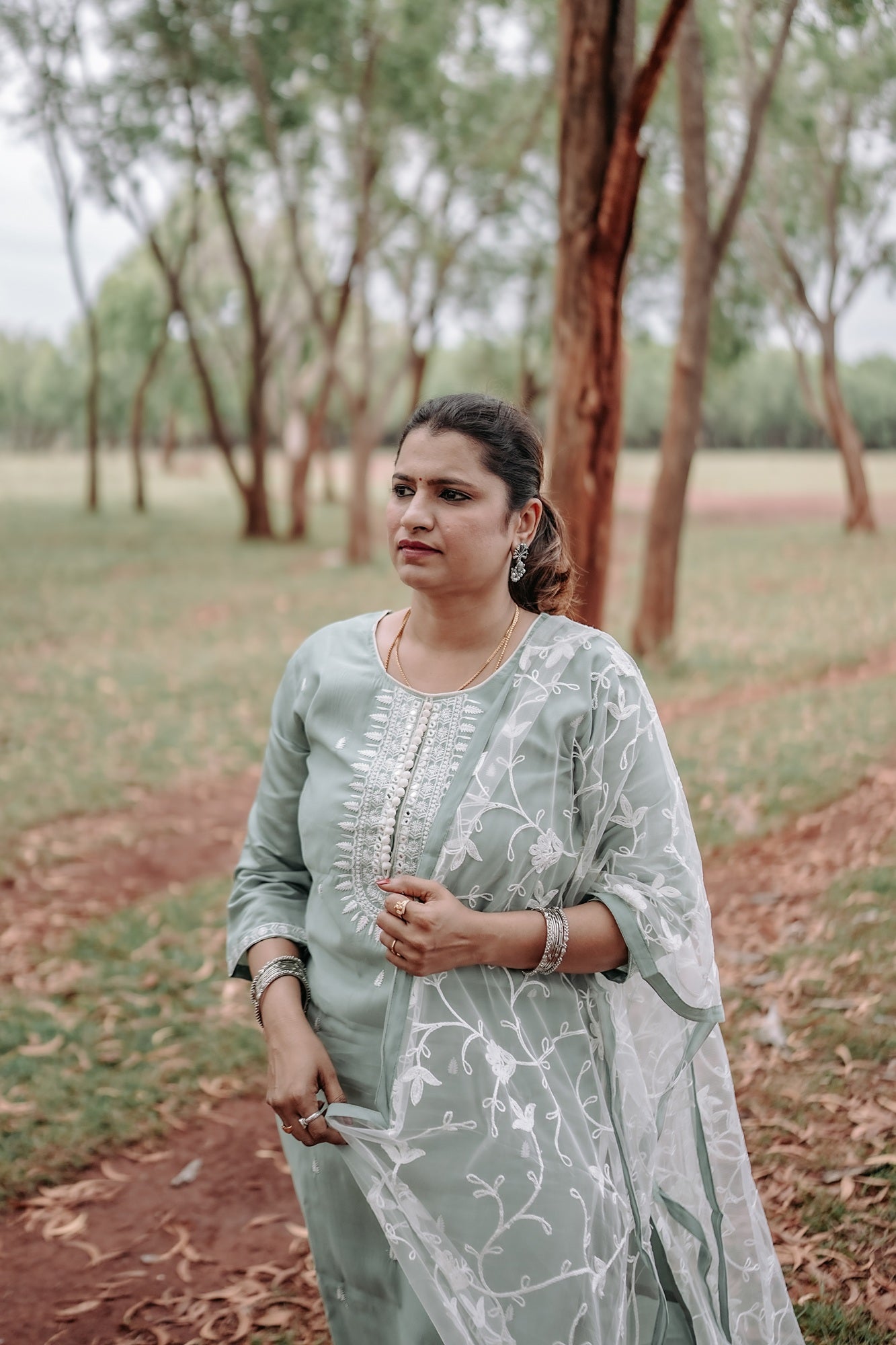 Sage Serenity Festive Set – Effortless Grace by Rang Sootra