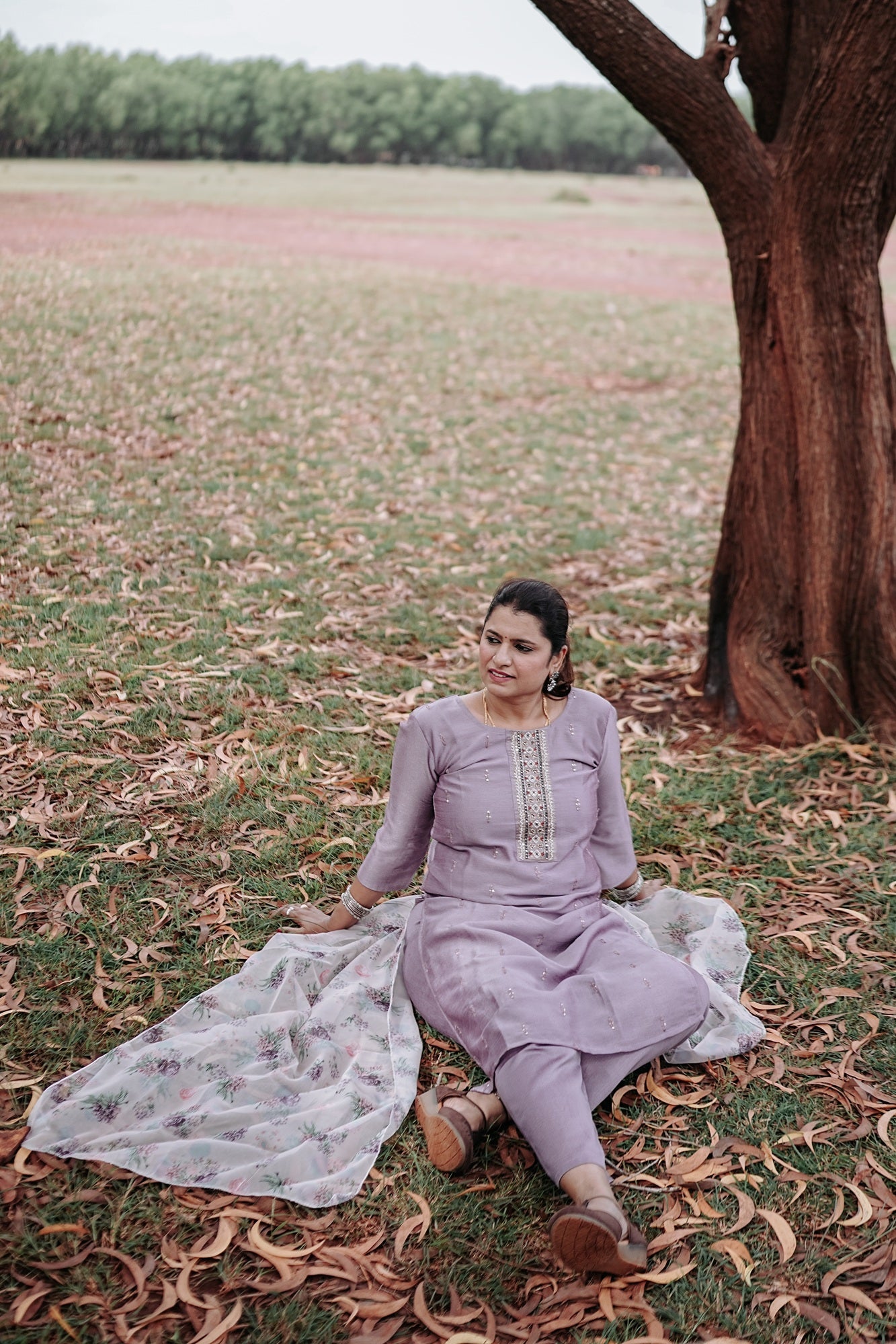 Lavender Whisper Festive Set – Subtle Sophistication by Rang Sootra