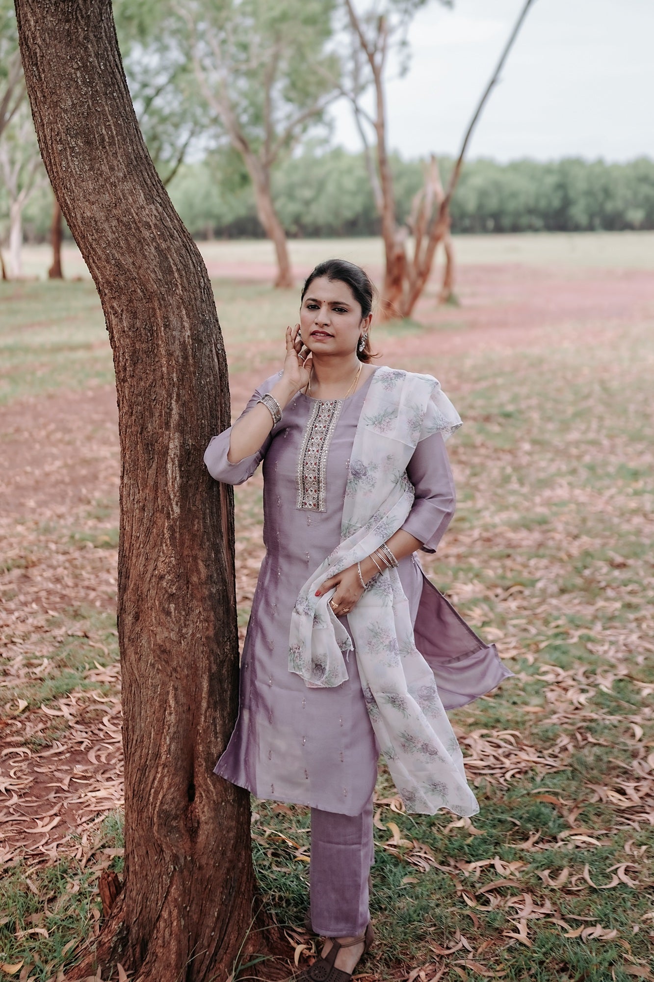 Lavender Whisper Festive Set – Subtle Sophistication by Rang Sootra