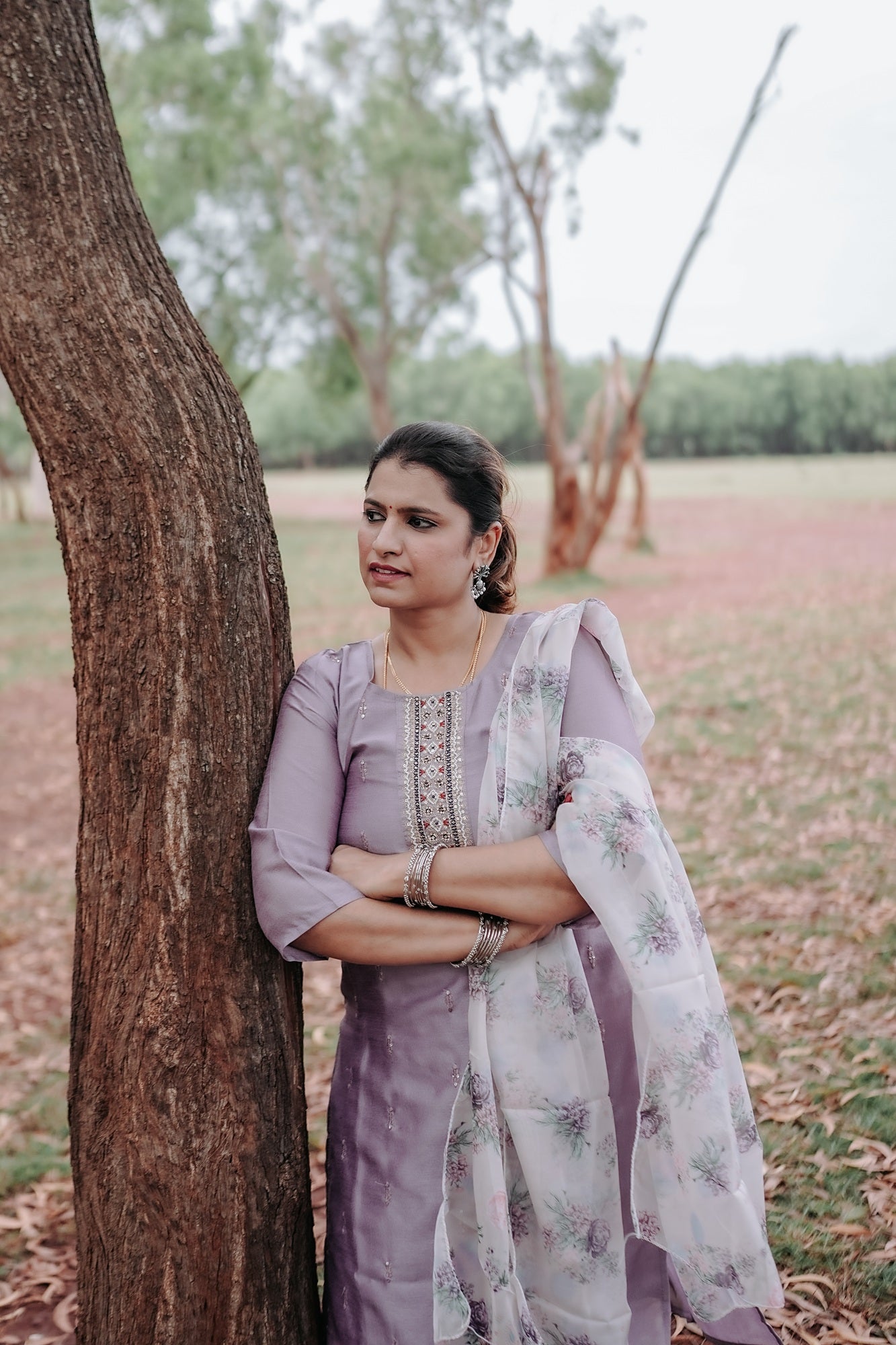 Lavender Whisper Festive Set – Subtle Sophistication by Rang Sootra