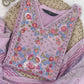Lavender Bloom Festive Set – Embroidered Elegance by Rang Sootra