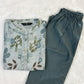 Sage Bloom Co-ord Set - Nature-Inspired Prints with Effortless Ease