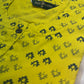 Women's Yellow Ryan Cotton Kurti – Bright Blossom Charm with Round Neckline