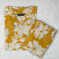 Women’s Mustard Yellow Floral Co-ord Set – Vibrant Bloom with Effortless Comfort
