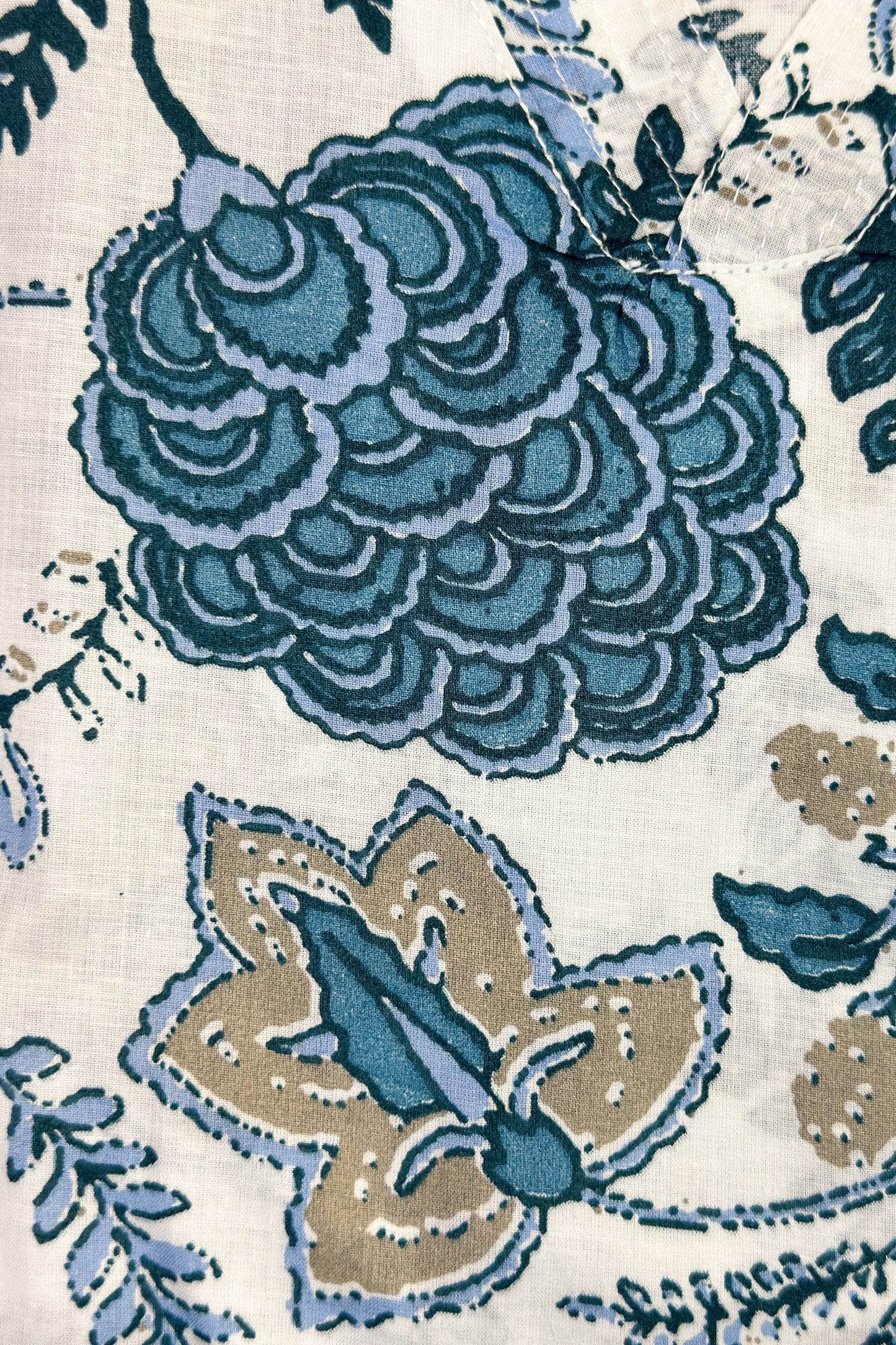 Women’s Sky Blue Botanical Co-ord Set – Graceful Fusion of Florals and Elegance