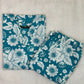 Women’s Turquoise Tropical Floral Co-ord Set – Breezy Elegance with Vibrant Charm