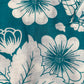 Women’s Turquoise Tropical Floral Co-ord Set – Breezy Elegance with Vibrant Charm