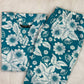 Women’s Turquoise Tropical Floral Co-ord Set – Breezy Elegance with Vibrant Charm